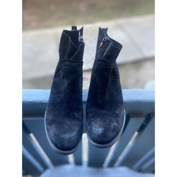 Paul Green Nora Ankle Leather Water Resistant Suede Booties Sz 9 US -6.5 UK - Picture 8 of 10